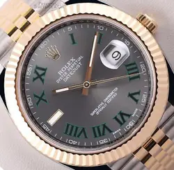 18K STEEL-GRAY ROMAN
