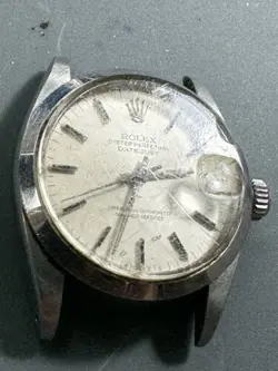 1978 Rolex Datejust Stainless Steel Mens 30mm Watch Does Not Run Needs Servicing