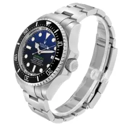 Rolex Seadweller Deepsea Cameron D-Blue Steel Mens Watch 116660 Box Card