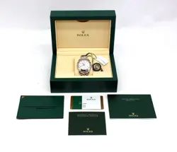 ROLEX DATEJUST 126300 STAINLESS STEEL WHITE DIAL JUBILEE BAND WRISTWATCH - 41MM