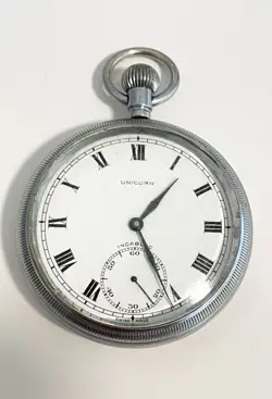 UNICORN ( ROLEX) VINTAGE 15 JEWEL POCKET WATCH 1920-1930