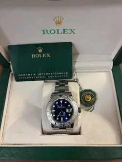 Rolex Yacht  Master 116622 Rhodium Dial Blue Hand 2017 40mm