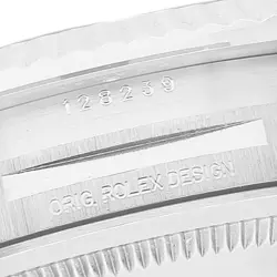 Rolex President Day-Date White Gold Pink Opal Diamond Dial Watch 128239 Box Card