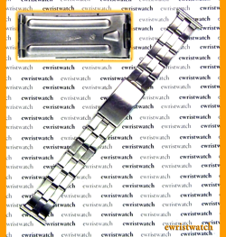 GENUINE 40'S GAY FRERES STRETCH RIVETS BRACELET 19MM STRAIGHT ENDS ROLEX, PP, VC
