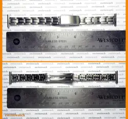 NOS Genuine 40's Gay Freres Stretch Rivets 19mm Ends SS Bracelet Rolex PP VC JLC