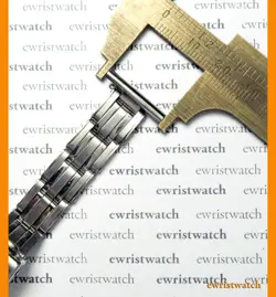 NOS Genuine 40's Gay Freres Stretch Rivets 19mm Ends SS Bracelet Rolex PP VC JLC