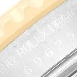 ROLEX YACHTMASTER 29 WHITE DIAL STEEL YELLOW GOLD LADIES WATCH 69623
