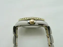 Rolex Datejust Midsize 31MM 178273 Steel & 18K Gold Custom Diamond Bezel w/Card
