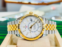 Rolex Sky-Dweller 326933 18K Yellow Gold /SS Jubilee Watch BOX/PAPERS UNWORN