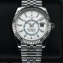 ROLEX SKY-DWELLER 326934 WHITE DIAL JUBILEE BRACELET BOX AND PAPERS 2022
