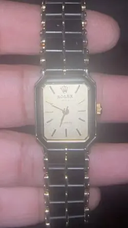 VINTAGE ROLEX 10K GOLD FILLED DOUBLE CORD BAND