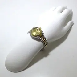 Auth ROLEX Datejust 69173G L498645 Gold Women's Wrist Watch