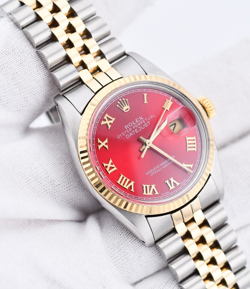 RED ROMAN NUMERAL