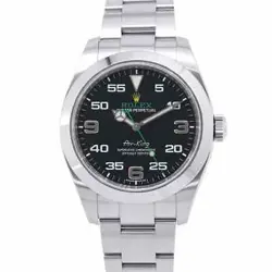 ROLEX AIR-KING 40MM STAINLESS STEEL BLACK DIAL 116900