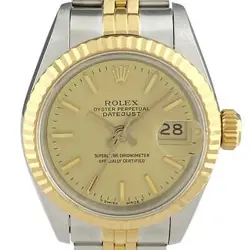 ROLEX DATEJUST 69173 YG AUTOMATIC LADIES #BS237