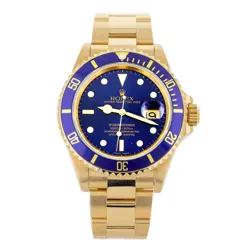 SUBMARINER 116618LB GOLD
