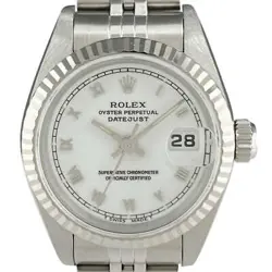 ROLEX DATEJUST 69174 WG AUTOMATIC LADIES #BS229