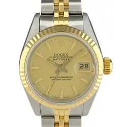 ROLEX DATEJUST 69173 YG AUTOMATIC LADIES #BS251