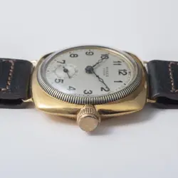 Rolex Oyster 678 Cushion Case Vintage Hand-Winding 9KYG Case & Leather Belt 1934