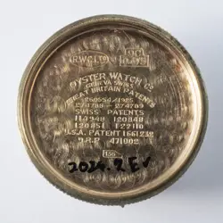 Rolex Oyster 678 Cushion Case Vintage Hand-Winding 9KYG Case & Leather Belt 1934