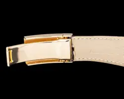 Rolex 326138 Sky Dweller Silver Dial 18k Yellow Gold / Alligator
