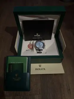 ROLEX COSMOGRAPH DAYTONA 116506 SILVER OYSTER BRACELET WITH CHESTNUT BROWN BEZEL