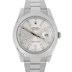 SILVER 41MM OYSTER