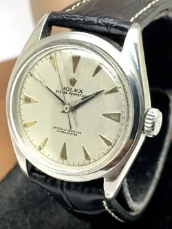 ROLEX OYSTER PERPETUAL 6084 CHRONOMETER MEN'S WATCH SWISS AUTOMATIC VINTAGE 34MM