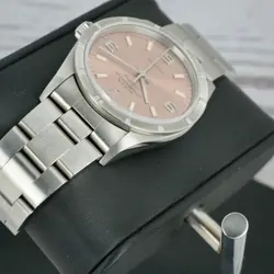 Rolex AirKing 14010 Salmon Dial 34mm