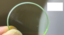 Rolex SAPPHIRE GLASS CRYSTAL and BEZEL MILGAUSS 116400GV GREEN B25-318 Authentic