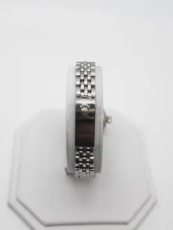 RARE $9000 ROLEX DATEJUST WHITE MOP Emerald Diamond SS Ladies Watch SERVICED