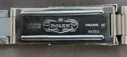 Final Vintage Rolex 1501 78350 Hard Bracelet 1971