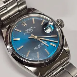 1971 Vintage Rolex Date Stainless Steel 34mm Automatic Watch 1501 RLXDB6