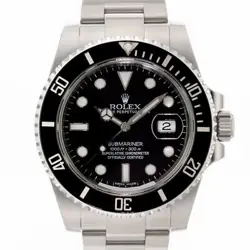 ROLEX SUBMARINER DATE 116610LN WARRANTY 2015