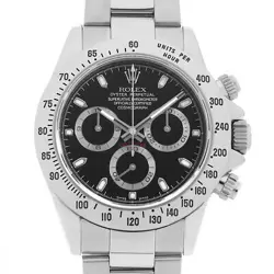ROLEX DAYTONA 116520 BLACK Z NUMBER SECOND HAND MENS