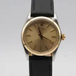 STEEL/GOLD WITH