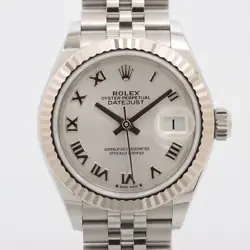 ROLEX DATEJUST 279174 SS×WG AT SILVER-FACE 4 EXTRA LINKS