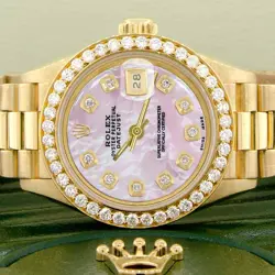 BEZEL/PINK MOP
