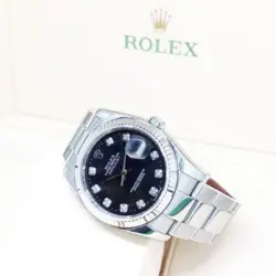 ROLEX 36MM BLACK DIAMONDS DATEJUST  116234 (M SERIES)
