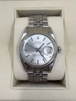 ROLEX DATEJUST 36MM 1601 SILVER DIAL