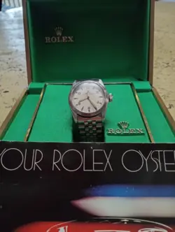 Men's Rolex Oyster Speed King Watch.  1979 Model Number 6056. Dial Refinished.