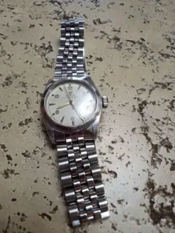Men's Rolex Oyster Speed King Watch.  1979 Model Number 6056. Dial Refinished.