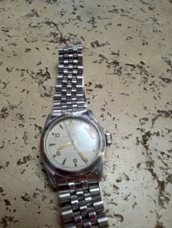 Men's Rolex Oyster Speed King Watch.  1979 Model Number 6056. Dial Refinished.