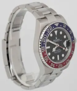 2023 NEW PAPERS Rolex GMT-Master II Ceramic PEPSI Oyster Watch 126710 BLRO BOX