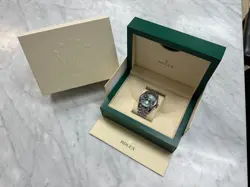 SKY-DWELLER GREEN STAINLESS