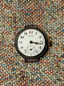 WATCH SOLID SILVER