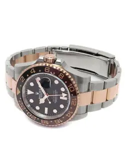 ROLEX GMT Master 2 Black x Brown Bezel 126711CHNR watch men TO170174