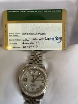 ROLEX OYSTER PERPETUAL DATEJUST DIAMOND