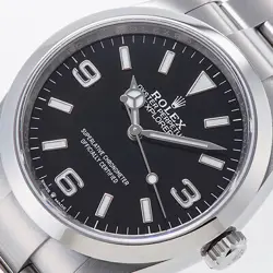 Rolex Explorer I 124270 Black #K335