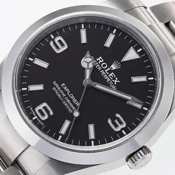Rolex Explorer I 214270 Black #K347